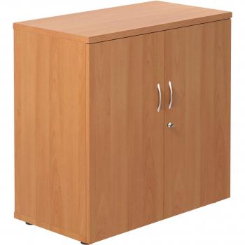 800mm Beech Wooden Cupboard with 2 Shelves