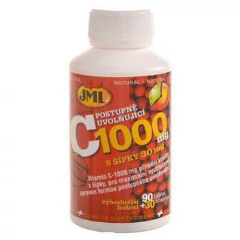 JML Vitamin C 1000 mg tbl. 120 ks s postupným uvolněním