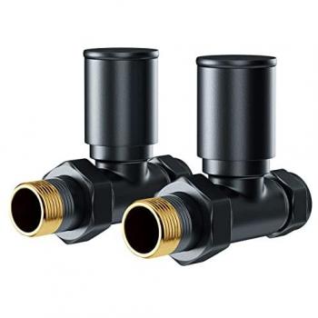Metal Round Straight Radiator Valves