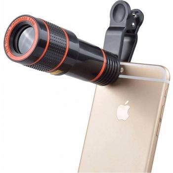 Kit Optique 12x – Lentille Macro Téléscope pour Smartphone