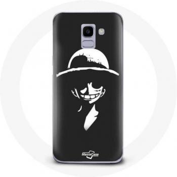 Cover Samsung Galaxy A8 2018 One Piece Luffy Grafica