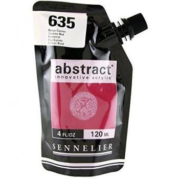 Acrylfarbe 120ml Karminrot Sennelier Satin