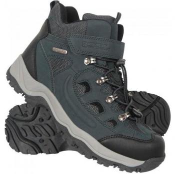 Mountain Warehouse Damen Wanderstiefel Adventurer Adaptive wasserdicht Schwarz/Dunkelblau EU 37