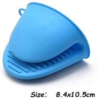 Gants de barbecue résistants à la chaleur, 2 pièces, en silicone