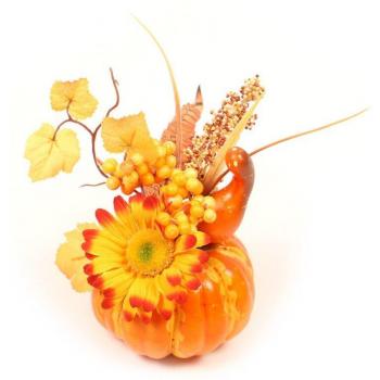 3D Pumpkin and Maple Leaf Autumn Decoration for Home