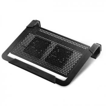 Cooler Master NotePal U2 Plus support de refroidissement pour ordinateurs portables 43,2 cm (17) Noir