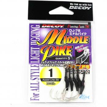 Hameçon Assist Decoy DJ-78 Taille 1 pour Pike