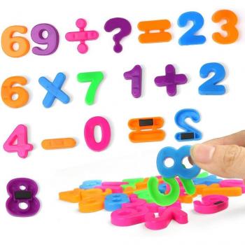 Kids Colorful Magnetic Numbers Educational Set