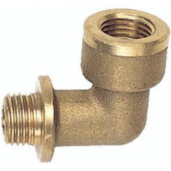 FERRARI SRL 90° Verbindungselement Gelbmessing 1/4 'mf