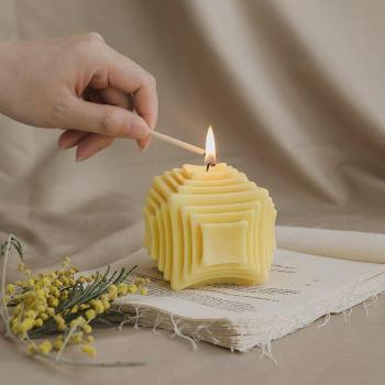 Scented Soy Wax Cube Candle