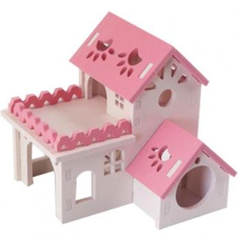 Cage pour animal de compagnie en bois