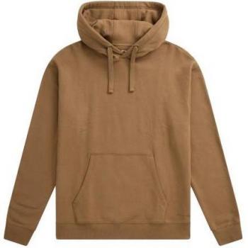 Animal Men's Icon Organic Drop Shoulder Hoodie Size Large Dark Red