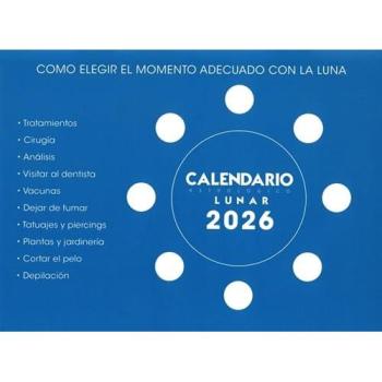 Calendario astrológico lunar 2026.