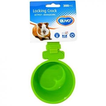 Comedero Plástico Crock 300 ml para roedores