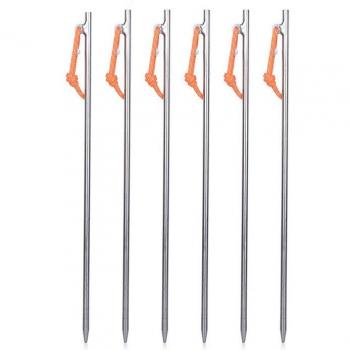 Boundless Voyage 6 Pcs Windproof Tent Stakes