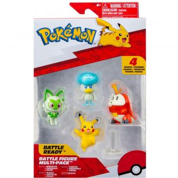 Jazwares Battle Ready PKW3402 Pokémon Battle Figur Set
