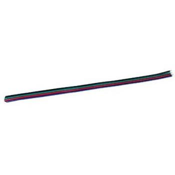 1 Meter 4x0,6mm 4 Pol Kabel für RGB LED Leiste