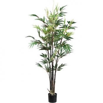 Kunstpflanze Bambus Wunder – CREATIV GREEN, 135 cm, 7 Stämme