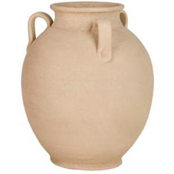 Florero Elegante Adda Home – 28×28×30 cm, Color Marrón