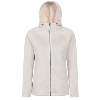 Nevis Full Zip Outdoor Fleece Jacket – Beige, Women’s 14