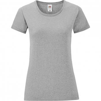 T-shirt féminin Heather Fruit of the Loom petite dimension
