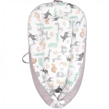 Solid Cotton Baby Crib