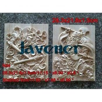 Langer Holz Aufkleber für Tischler Gott 28,3x21,8 cm