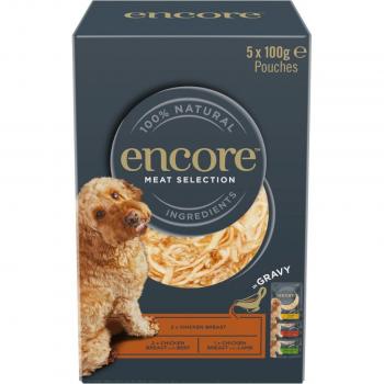Lot économique Encore en boîte 5 x 85 g sachets pour chien
