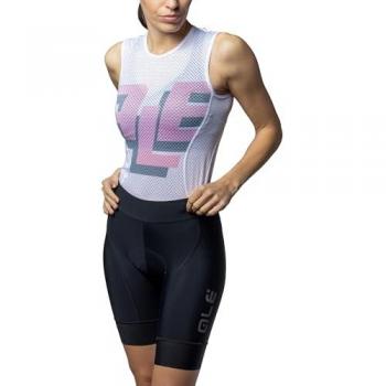 Alé Damen Velohosen Women's Magic Colour Shorts (L) Schwarz