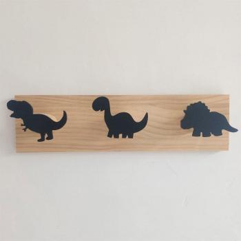 Wooden T-Rex Coat Hanger