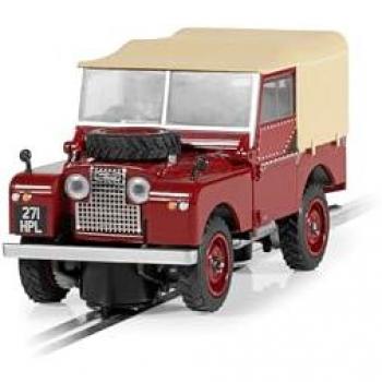 Scalextric 1:32 Land Rover Series 1 Poppy Rot Slotcar