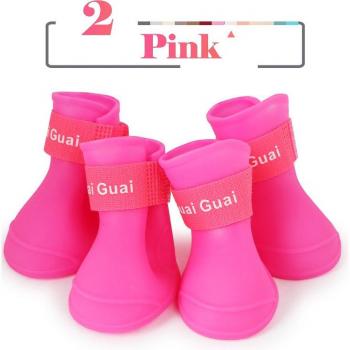Bottes en silicone pour chiens