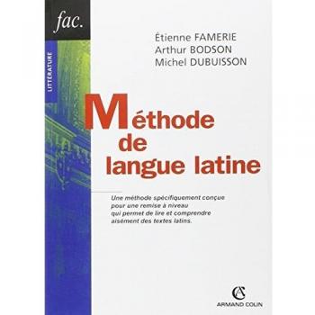 Etienne Famerie Méthode De Langue Latine