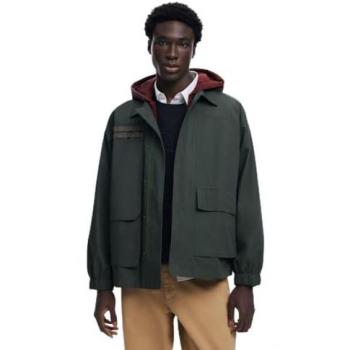 Giacca Desigual Georgia Verde L con cappuccio