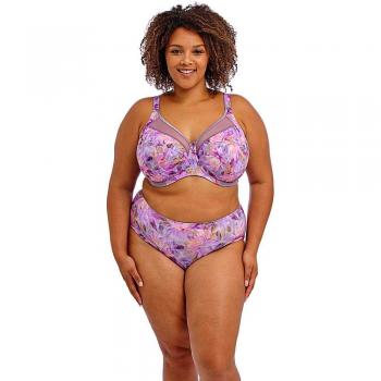 Kayla Goddess Full-Cup Banded Underwire Bra – Lotus, 46E, Pink