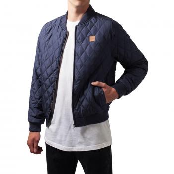 Parka de Nylon Diamante Estilo Urbano