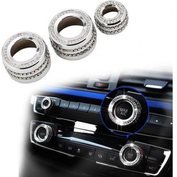 Bouchons de climatisation Bling pour BMW 5 6 7 GT X3 X5 X6 M5 M6