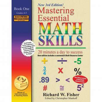 Mastering Essential Math Skills, Book 1: Grades 4 and 5, 3rd Edition: 20 minutes a day to success