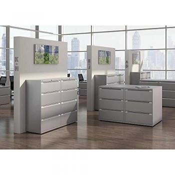 Bisley Hängeregistraturschrank mit 3 Schubladen Verkehrsweiß 800 x 470 x 1.000 mm