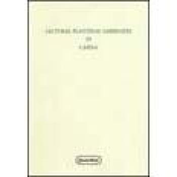 Lecturae Plautinae sarsinates. Casina