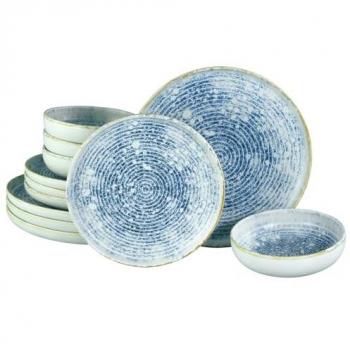 Creatable Uno Mykonos 12-Piece Dishware Set