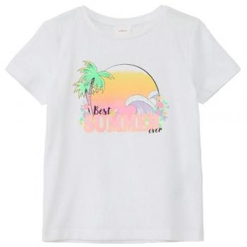 S.Oliver Glitzer-Motivshirt für Kinder
