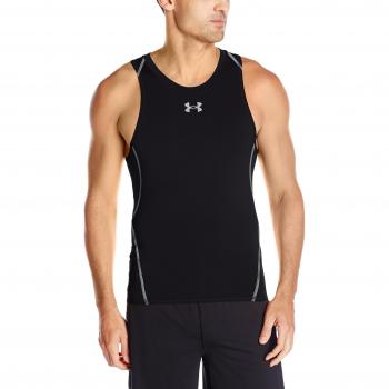 Under Armour HeatGear Men's Tank, Black / Steel