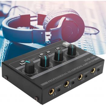 Amplificateur stéréo/mono 4 channels en alliage ferro‑alloy – Ensemble AMP‑i4