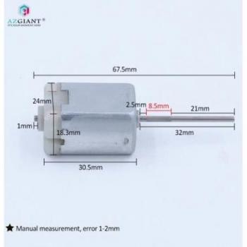 Central Lock Motor for Car Rearview Mirror DC12V 280 for BMW Benz Infiniti Citroen Volvo S80