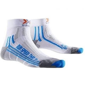X-Socks RUN SPEED TWO LADY Socken für Frauen in Weiß und Türkisgrün