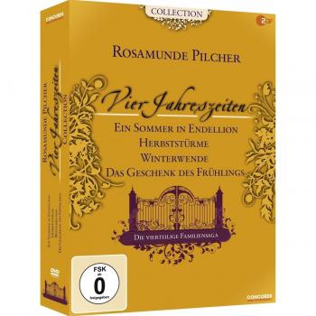 Rosamunde Pilcher: Vier Jahreszeiten, Teil 1-4 [4 DVDs]