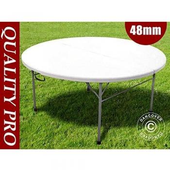 Tavolo da Esterno Piega 183 cm – Nuovo Grigio Chiaro