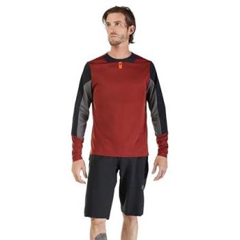 FOX Herren Velotrikot Defend L/S Größe S Rot