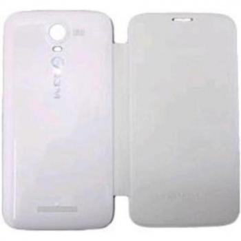 NGM Flip Cover in Similpelle Bianca per Dynamic Wide